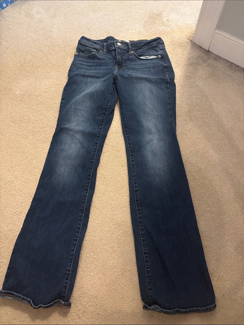 Lucky Brand Dark Blue Flare Jeans